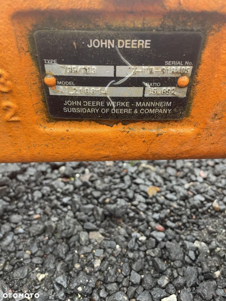 John Deere 6125R 6130R - oś przednia 735/303 - dyferencjał AL209970 AL161278 - 2