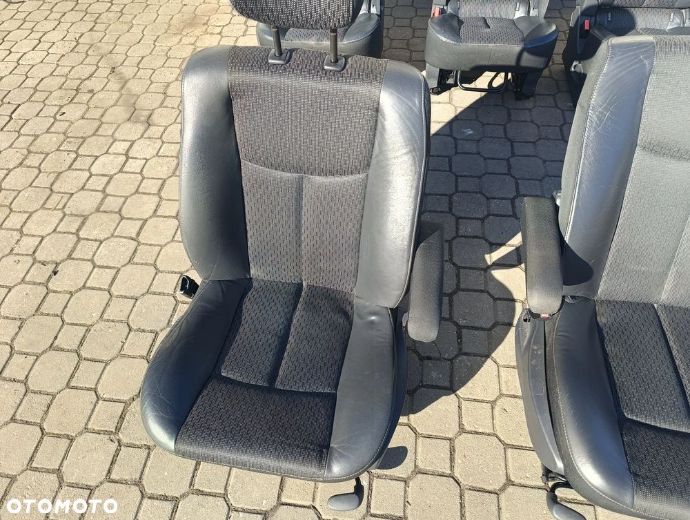 Fotel przedni prawy lewy fotel tylni II rząd III rząd Renault ESPACE IV LIFT pół skóra - 6