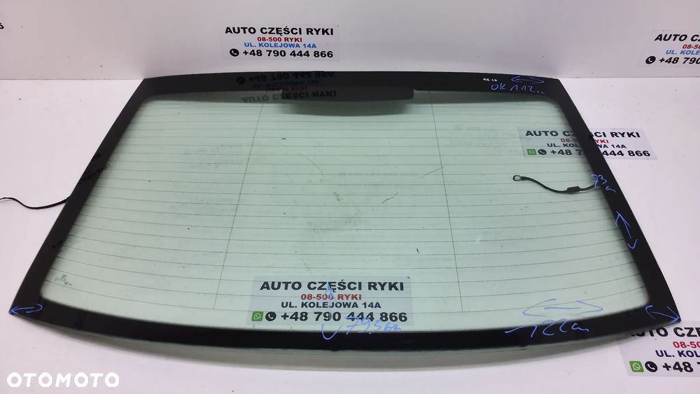 Audi A6 C6 Sedan Szyba Tył - 1