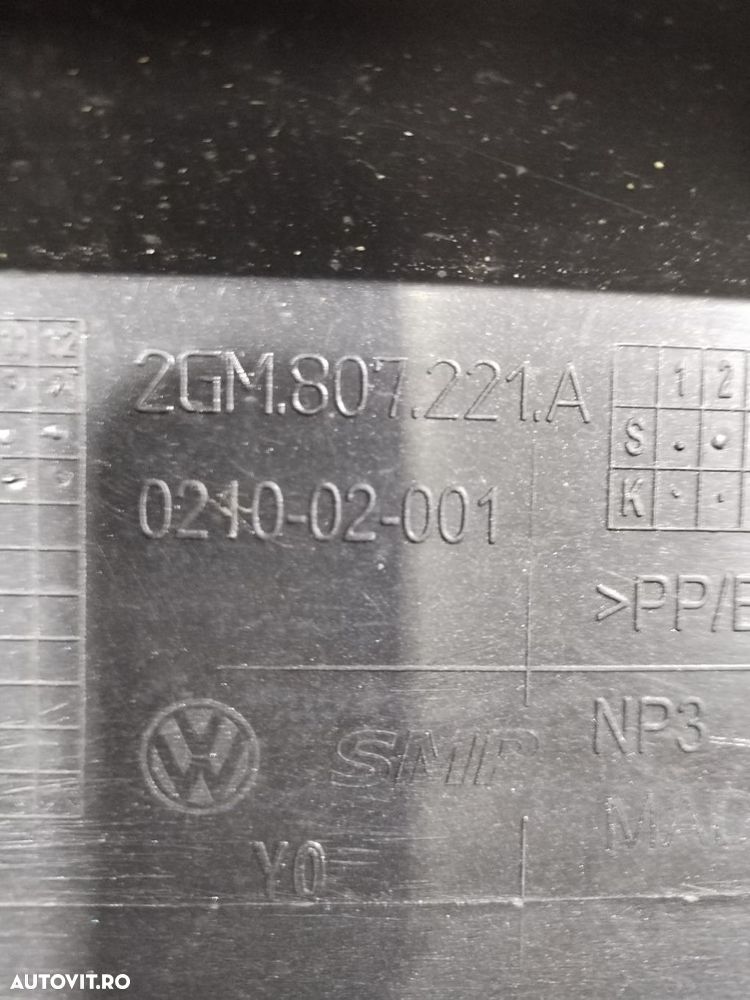 Bara fata VW T-Cross, 2018, 2019, 2020, 2021, 2022, cod origine OE 2GM807221A. - 18