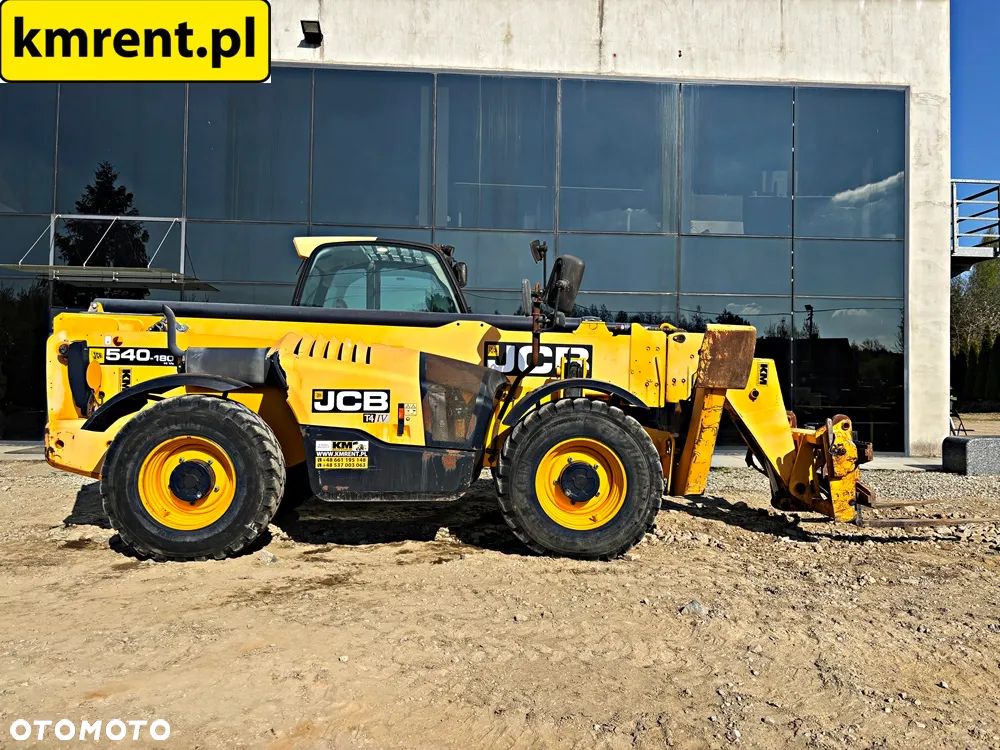 JCB 540-180 ŁADOWARKA TELESKOPOWA 2017R. | JCB 535-140 540-170 535-140  MANITOU 1840 1740 - 2