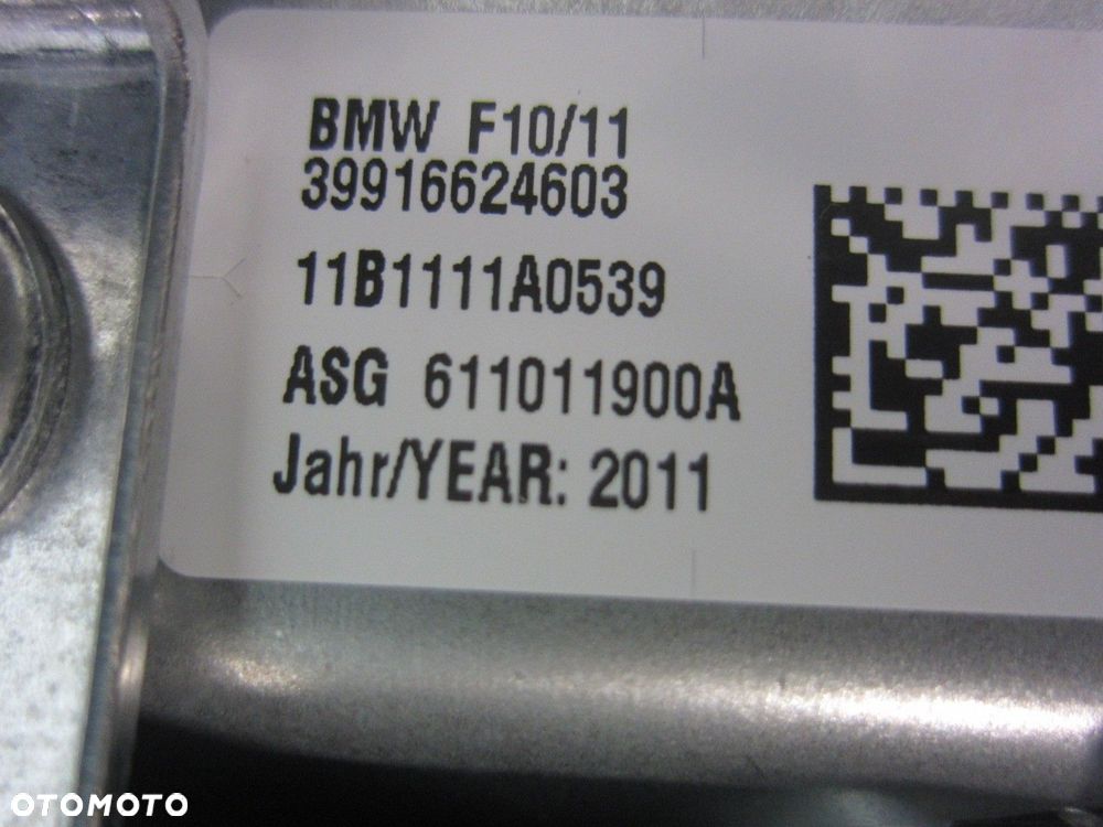 BMW 5 F10 DESKA ROZDZIELCZA KONSOLA PODUSZKA CZARNA 51459207381 9207381 EUR - 10