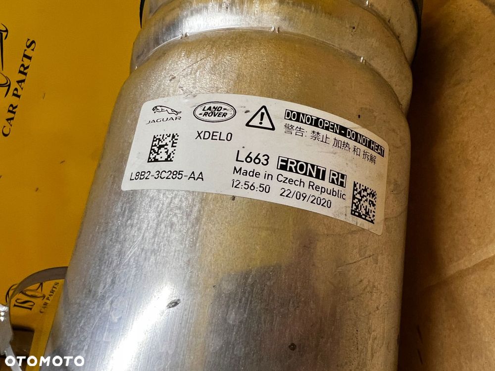 AMORTYZATOR PNEUMATYCZNY PRZÓD PRAWY LAND ROVER DEFENDER II L663 - 12