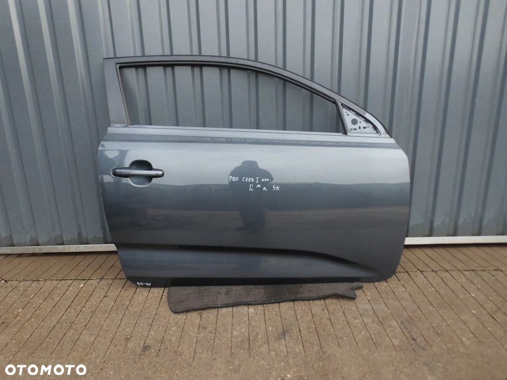DRZWI KIA PRO CEED LIFT 3 DRZWI PRAWE SZARE 5K ORYGINAŁ - 1