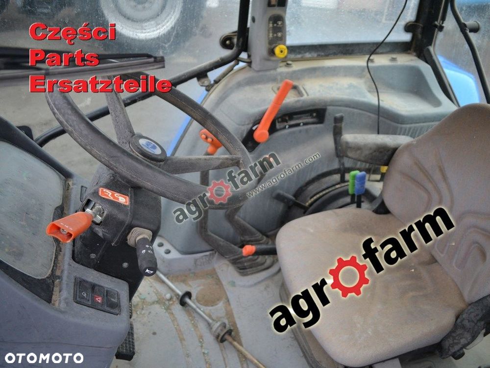 New Holland TL 100 części, silnik, skrzynia biegów - 4