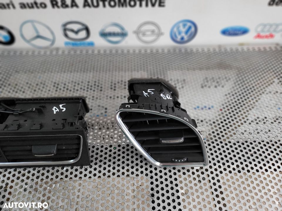 Grile Grila Aerisire Ventilatie Bord Centrala Si Dreapta Audi A5 An 2007-2015 Volan Stanga - 6
