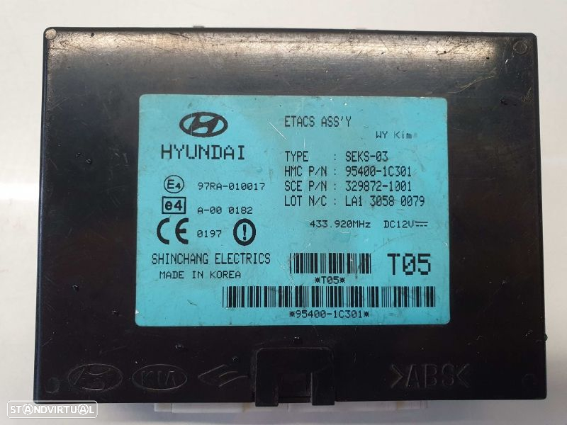 Centralina / Modulo Controlo Hyundai Getz (Tb) - 2