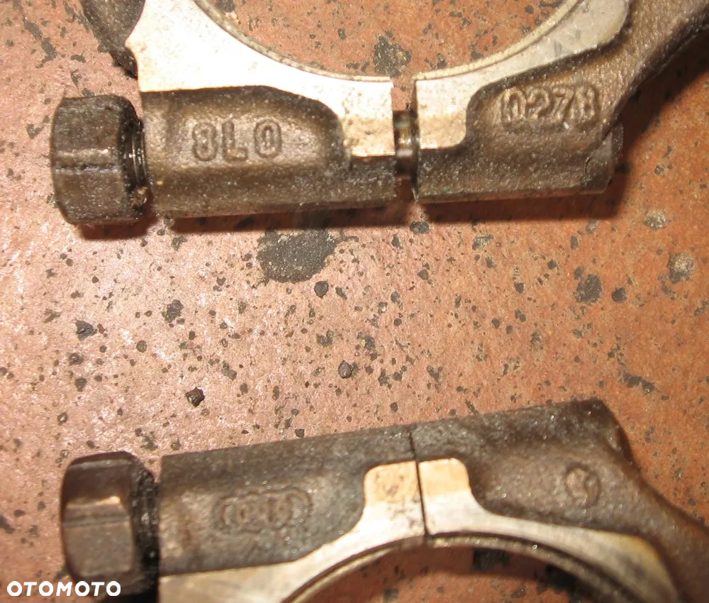 tłok korbowód AUDI A3 S3 TT 1.8T APY 8L0 027B - 2