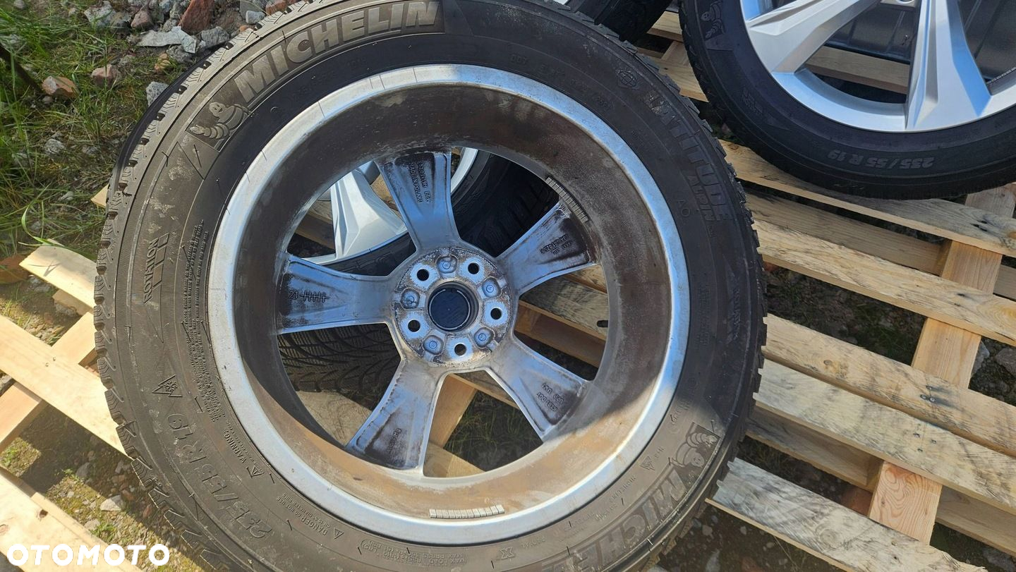 FELGI AUDI Q5 19" 7J ET34 80A601025K OPONY MICHELIN 235/55/19 2021 rok - 12