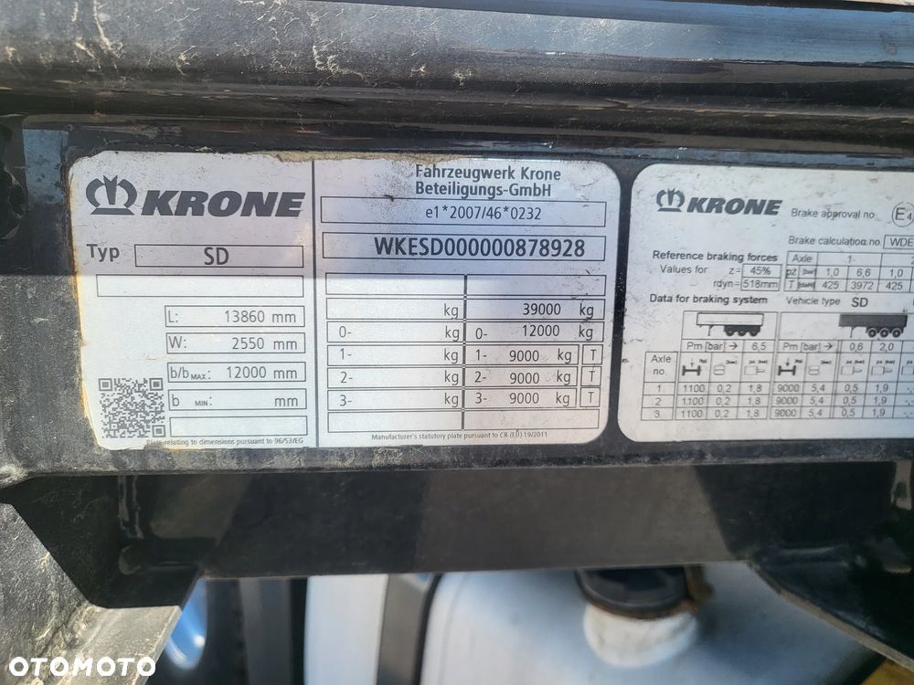 Krone SD - 8