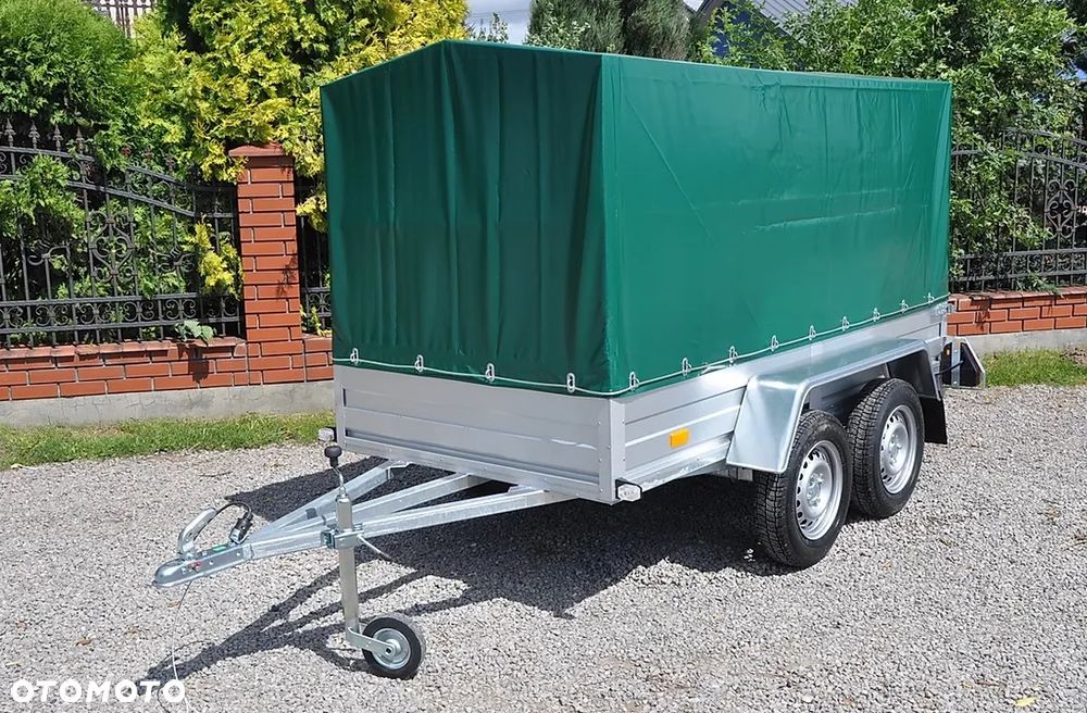 Rydwan Przyczepa spawana 265x125cm DMC 750kg dwuosiowa, rama - 4