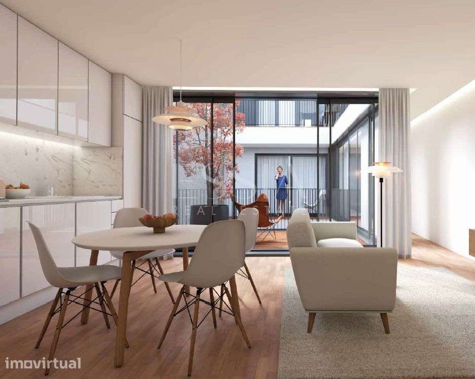 Apartamento T2 novo com terraço próximo estádio do dragão, Porto - Grande imagem: 3/9