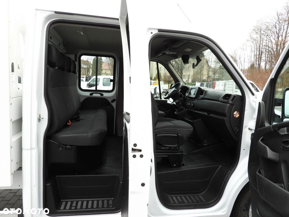 Renault MASTER SKRZYNIA PODWÓJNA KABINA DOKA 6 MIEJSC TEMPOMAT NAWIGACJA LEDY KLIMATYZACJA  150KM - 35