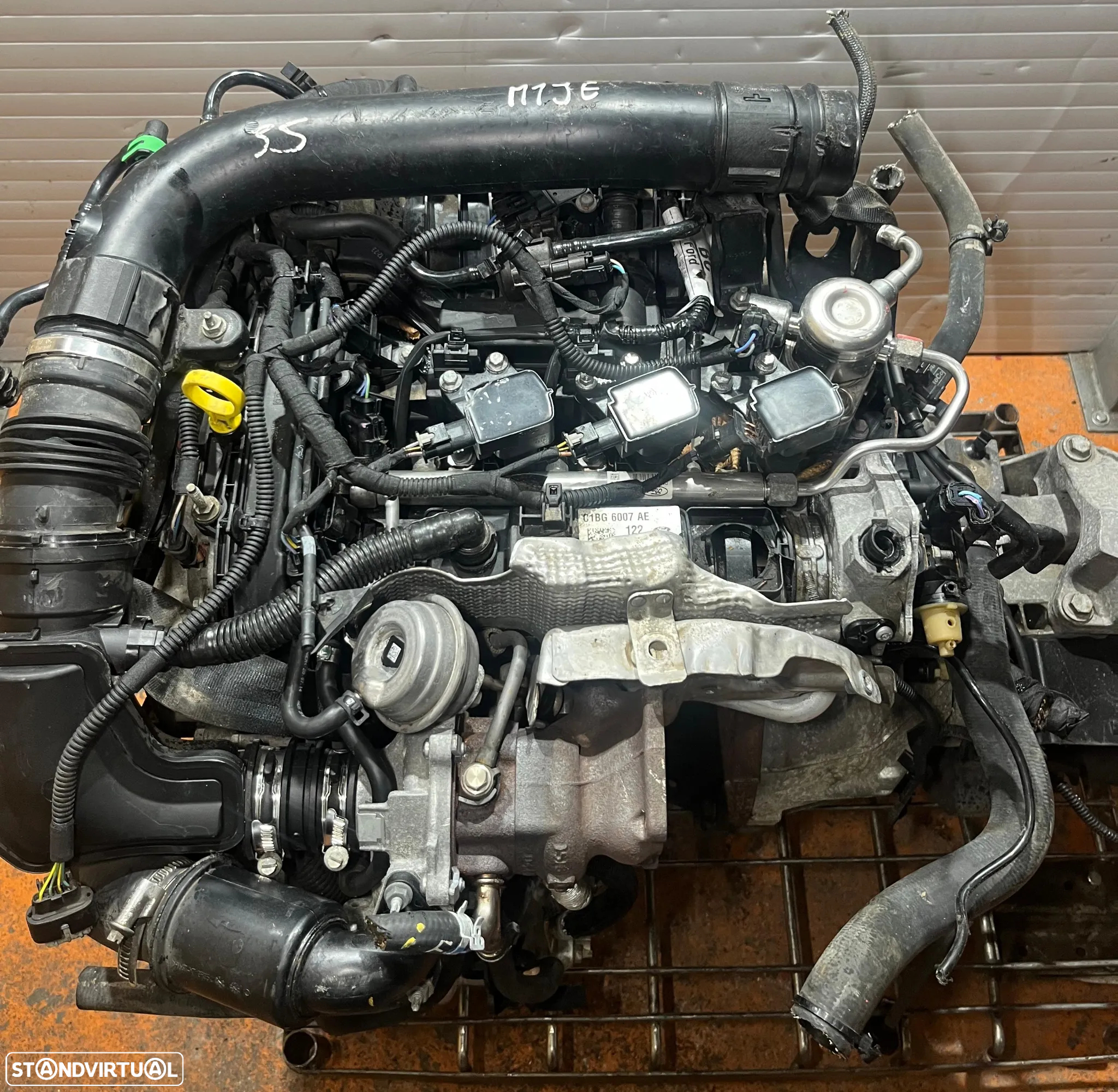 Motor Ford Fiesta VI 1.0 Ecoboost Ref: M1JE - 2