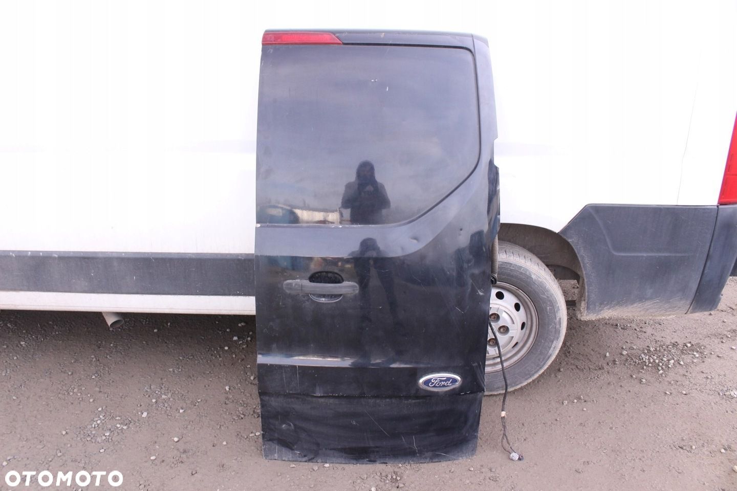 Drzwi Prawy Tył Skrzydełko Kompletne Ford Transit Custom - 1