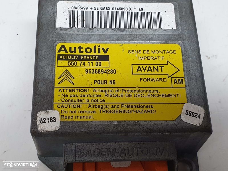 Centralina / Modulo Airbags Citroen Xsara (N1) - 2