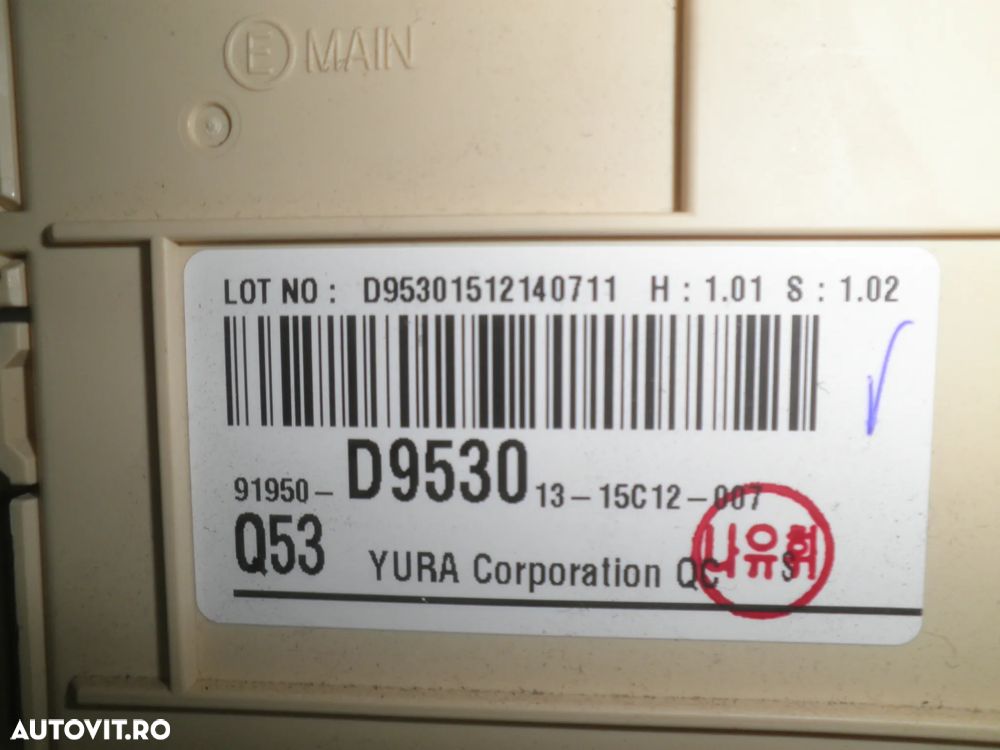 Panou sigurante Kia Sportage 4 1.7 CRDI 2017 91950-D9530 - 3