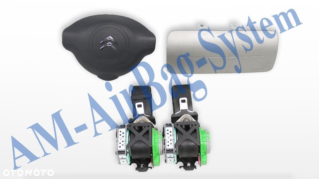 Citroen Berlingo Deska Poduszka Poduszki Pasy AirBag Konsola Kokpit Regeneracja Naprawa - 1