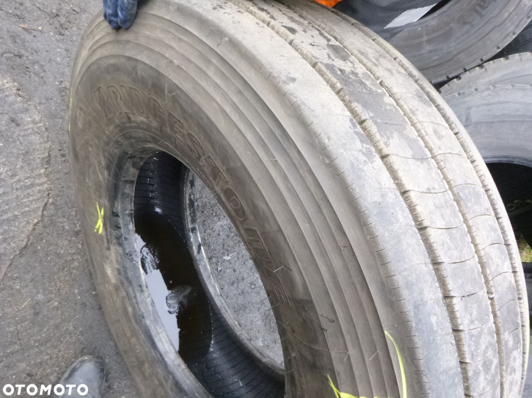 Opona 315/80R 22.5 Bridgestone H-STEER 002 PRZEDNIA. Opony ciężarowe - 3