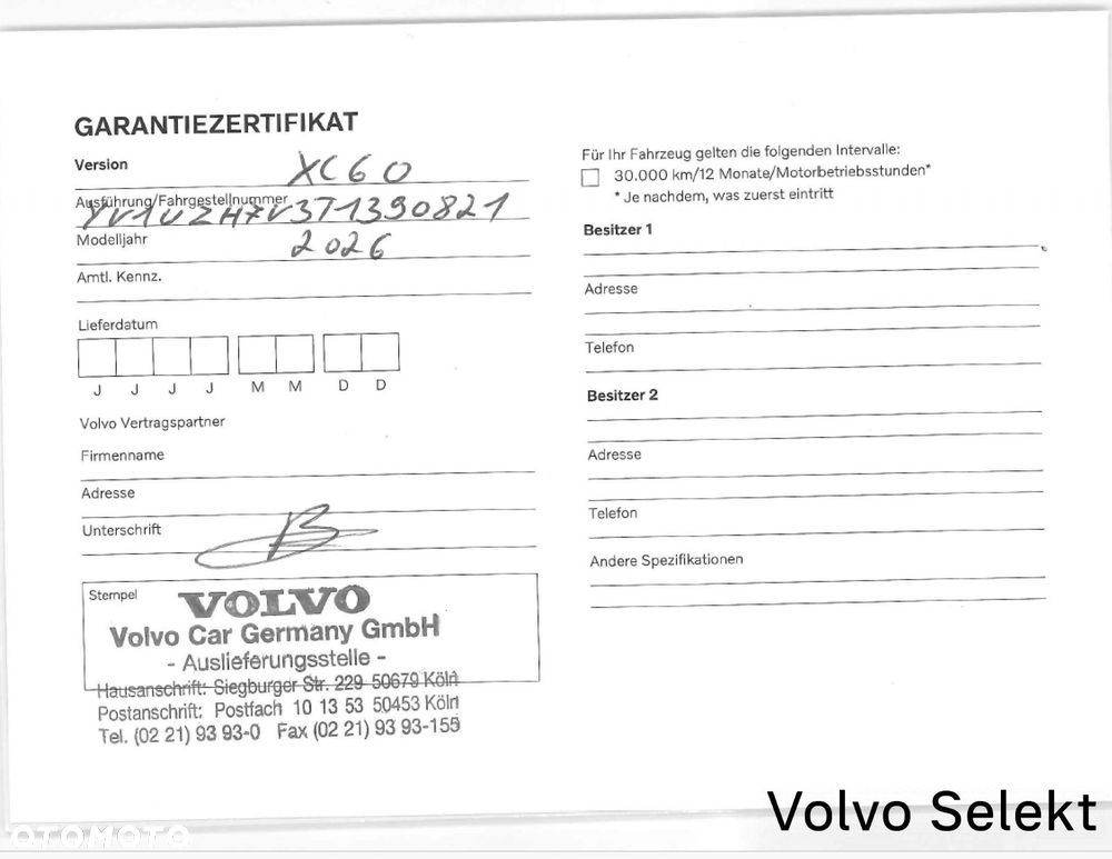 Volvo XC 60 - 40