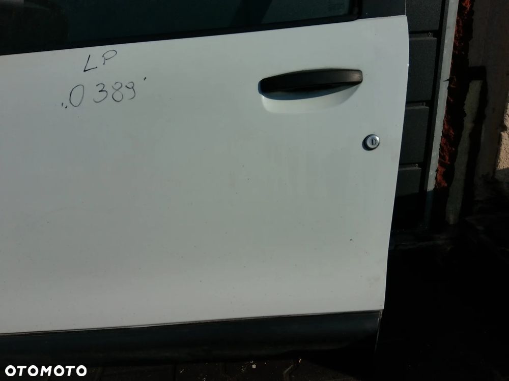 DACIA LODGY DOKKER DRZWI LEWE KIEROWCA BIALE KOD O389 KOMPLETNE ROWNIEZ INNE CZESCI PYTAC - 6