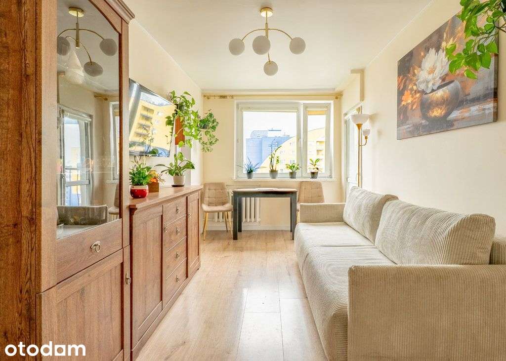 2 pokoje | 32,4 m² | Oddzielna kuchnia | Loggia