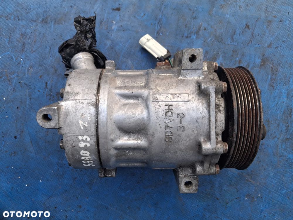 SPRĘŻARKA Saab Opel Alfa Romeo KOMPRESOR KLIMATYZACJI P12770420 SANDEN SD7V16 Saab 93 9-3 GM 1,9TTID 150KM 1237607844 sanden 1073 CG2 - 6