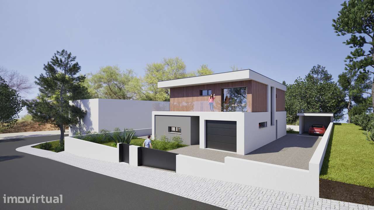 Moradia Isolada T4 - Arquitetura Moderna a 4 Kms do Centro - Grande imagem: 2/24