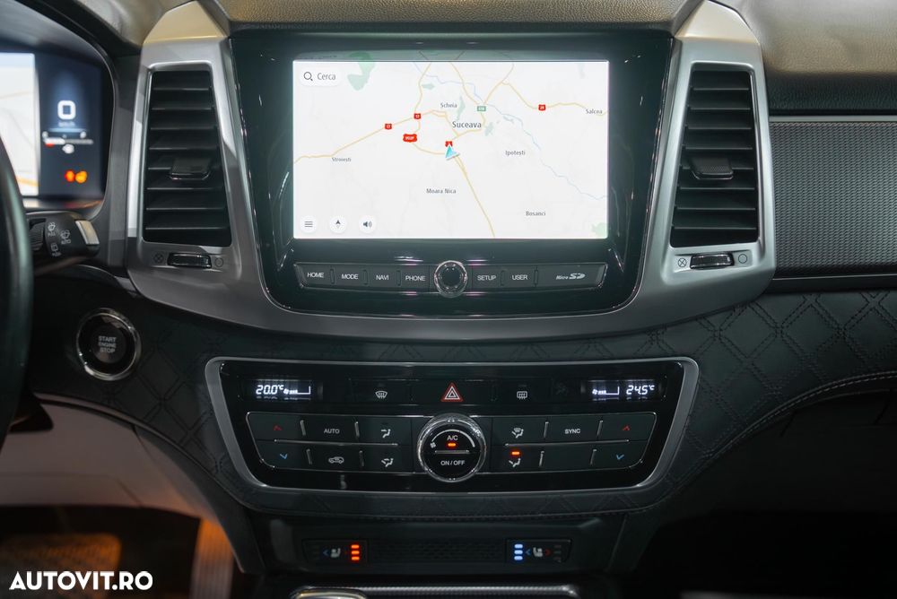 SsangYong REXTON 2.2 Diesel 4WD Aut. Black - 23