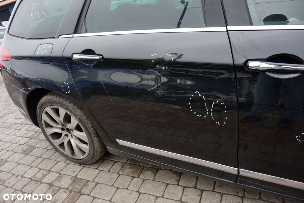 DRZWI TYLNE PRAWE C5 III X7 KOMBI KTVD  CZARNY CITROEN 2008-2017 - 4