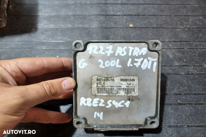 Calculator motor ECU 8972406216 - 1.7 DTI 8972406216 - 1.7 DTI Opel A - 1