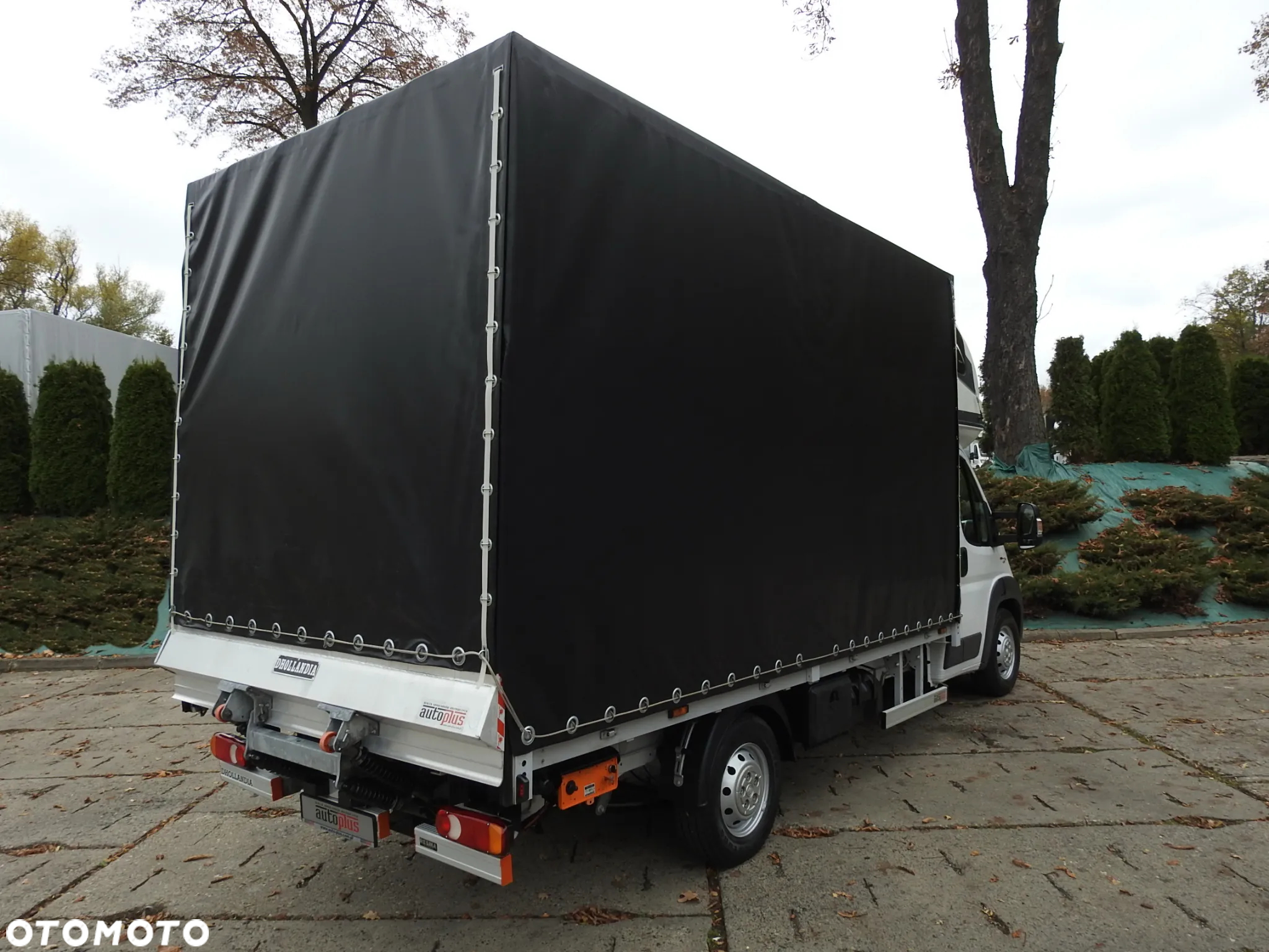 Fiat DUCATO PLANDEKA WINDA 8 PALET WEBASTO KLIMATYZACJA TEMPOMAT PNEUMATYKA 180KM [ 1781 ] - 4