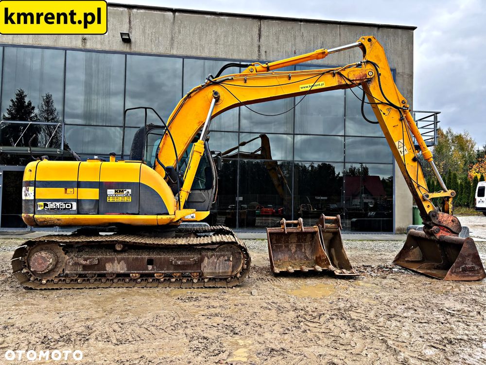 JCB JS 130 KOPARKA GĄSIENICOWA 2005R. | JCB JS 145 CAT 311 VOLVO ECR 140 CASE 130 - 3