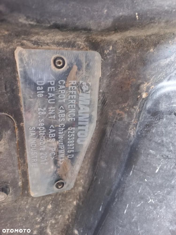 Pokrywa silnika Manitou MLT-635-130PS New Holland,MASKA,OBUDOWA - 6