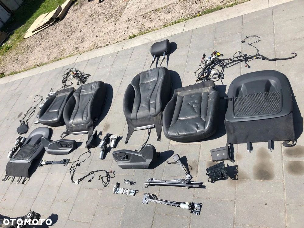 CZĘŚCI FOTELI AUDI Q7 4M GRZANE ELEKTRYCZNE - 1