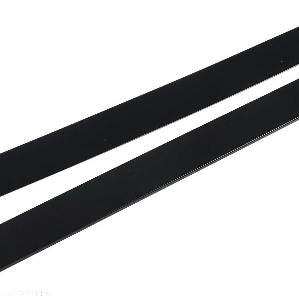 Set Extensii Prelungiri Praguri Laterale Dedicate BMW Seria 1 F20 F21 (2011-2019), Negru Lucios - 4