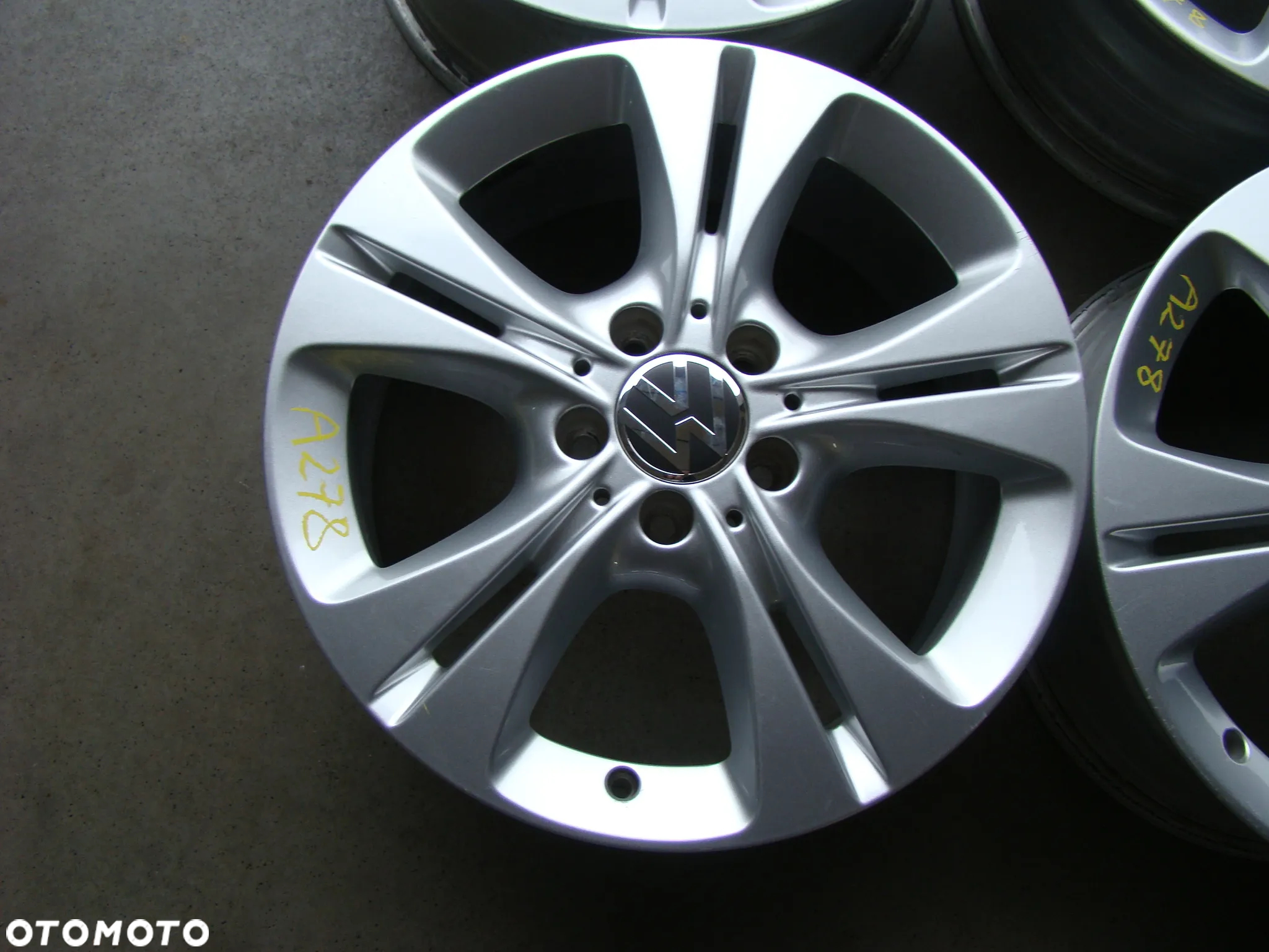 a278 5x112 VW Caddy Jetta Touran Golf V VI VII VIII Plus SportsVan Passat B7 B6 7jx17 - 4