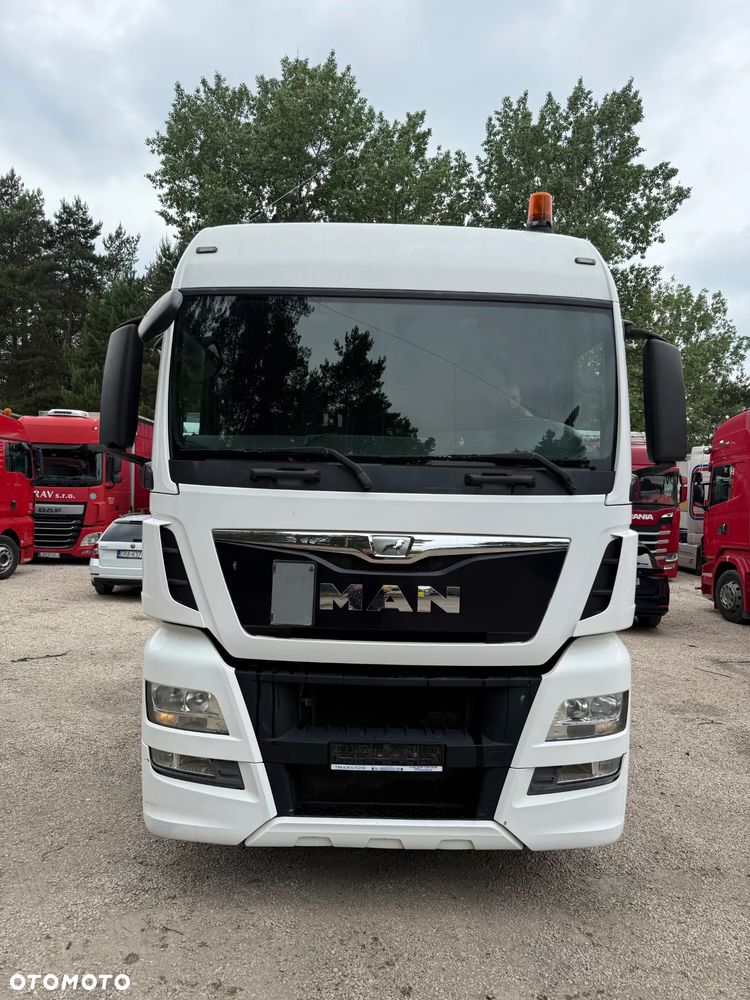 MAN TGX 18.440 XLX AUTOMAT SPOJLERY KLIMA WEBASTO LODÓWKA 685000km MOTOR:12.5L OPONY:315/80/22.5-80% 2xALUTANK EURO 6 2014 - 2