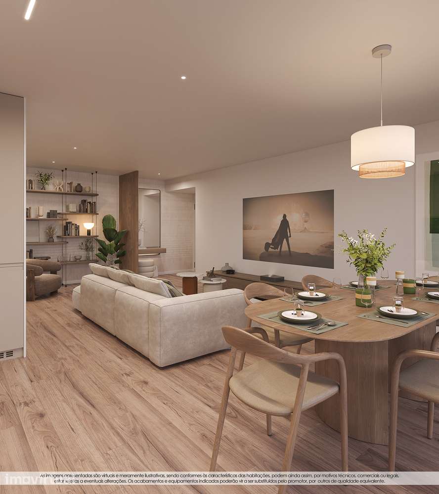 T2 Novo Último Piso c/ Lugar de Garagem e Arrumo em Oliveira do Douro - Grande imagem: 2/33