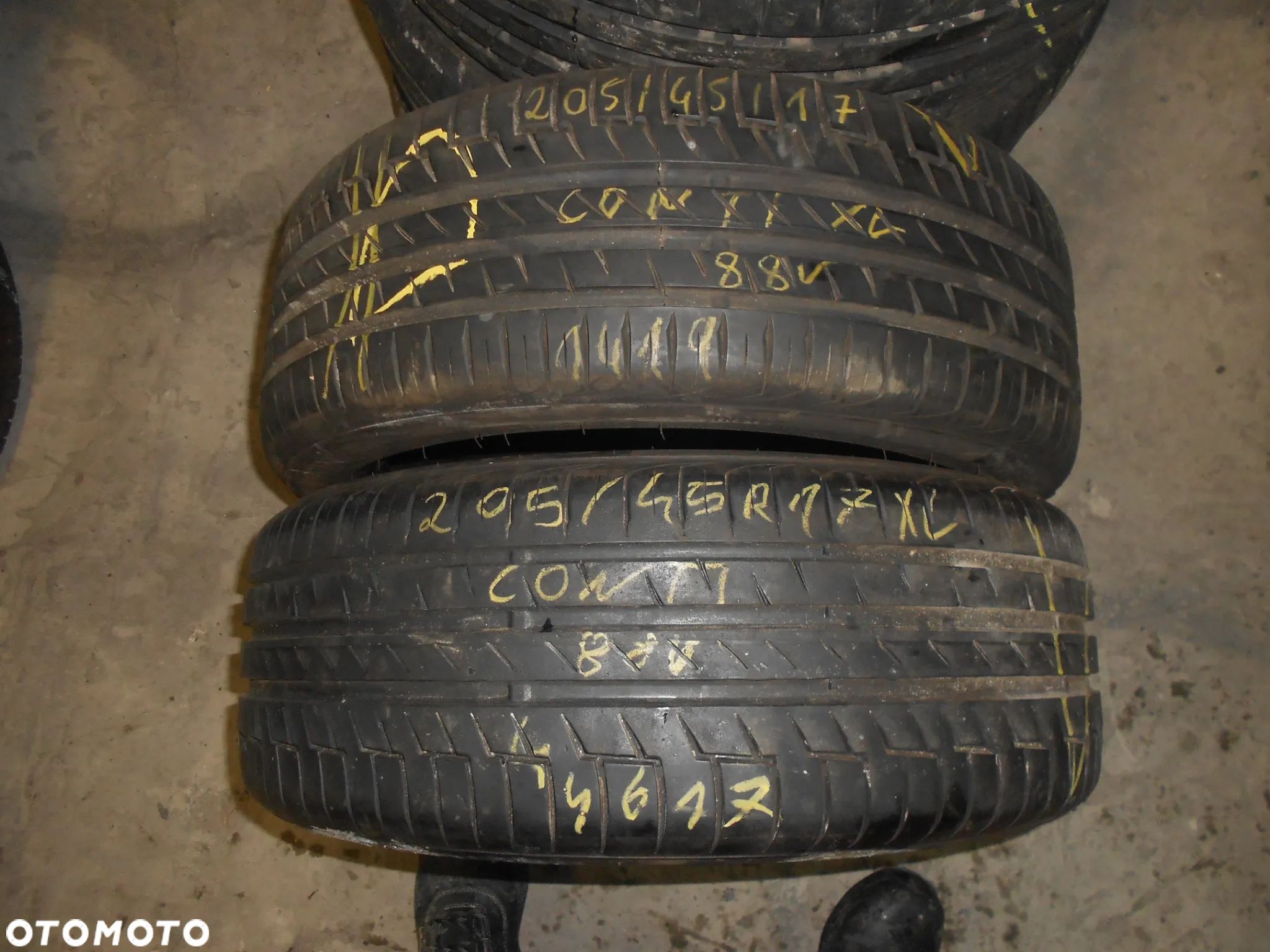 OPONY 205/45R17 Continental Premium Contact 6 XL DOT 1419 - 4617 7.5MM - 1