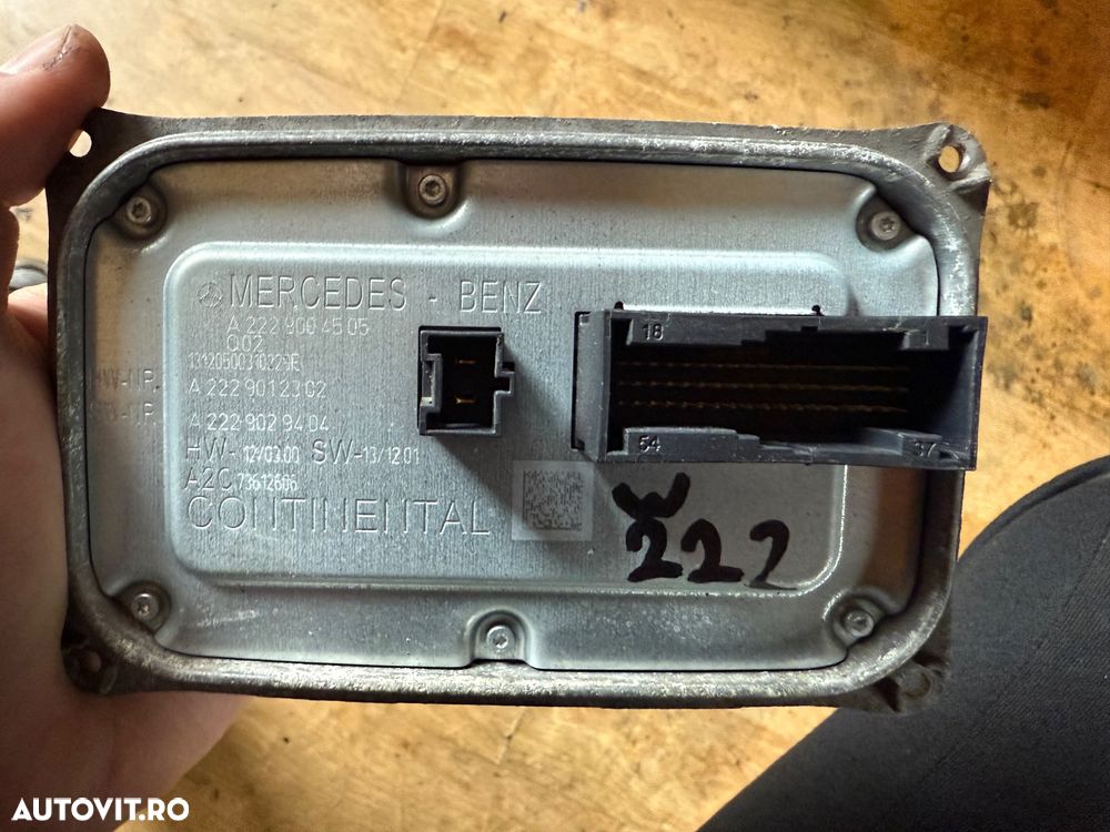 Calculator far cod a2229004505 mercedes s class w222 - 1
