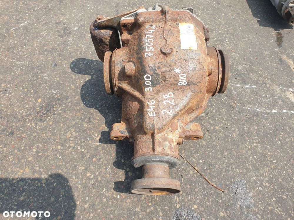 MOST DYFER DYFERENCJAŁ TYŁ TYLNY 2.28 BMW E46 3.0 DIESEL 7505742 - 3