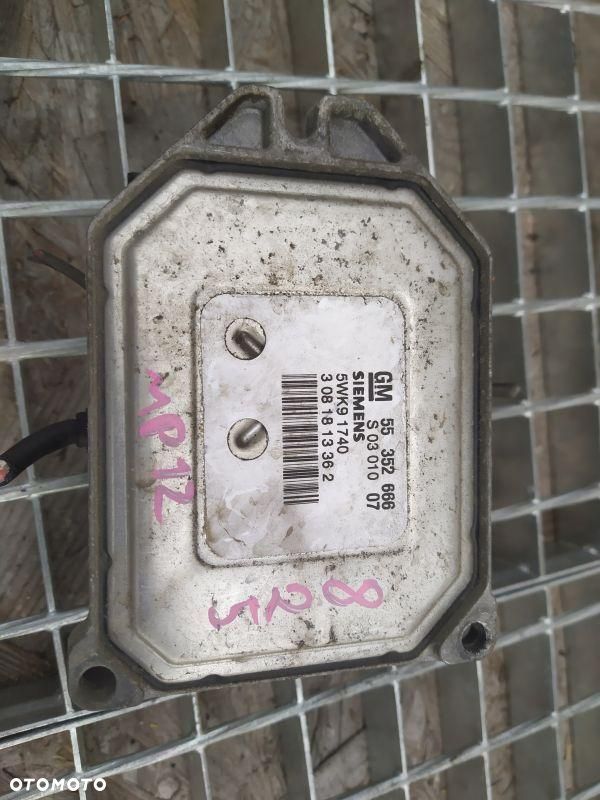 STEROWNIK SILNIKA KOMPUTER ECU OPEL VECTRA C 1.8 16V 55352666 - 2