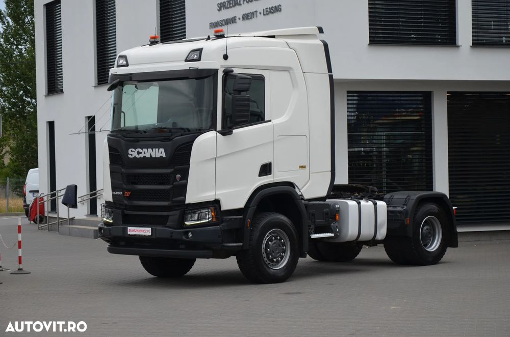 Scania Scania R 450 XT / NAPĘD NA MOSTACH / 4X4 / HYDRAULIKA / NAVI / DE 3582 - 1