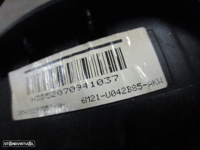 Kit Airbags 6M21U042B85 6G9N042A94CE 6G9T14A664BD 7S7T14B056AC 0285010157 606639200 606637800 FORD MONDEO 4 2007 2.0TDCI 140CV 4P CINZA PRETO Tablier E Airbag Do Condutor Danificados - 10