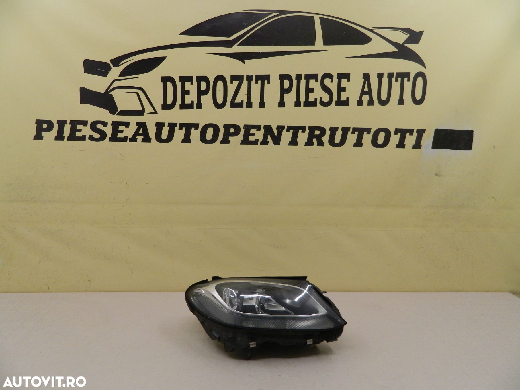 Far dreapta Mercedes C-Class W205 Halogen, 2014, 2015, 2016, 2017, 2018, cod origne A2058200261. - 1