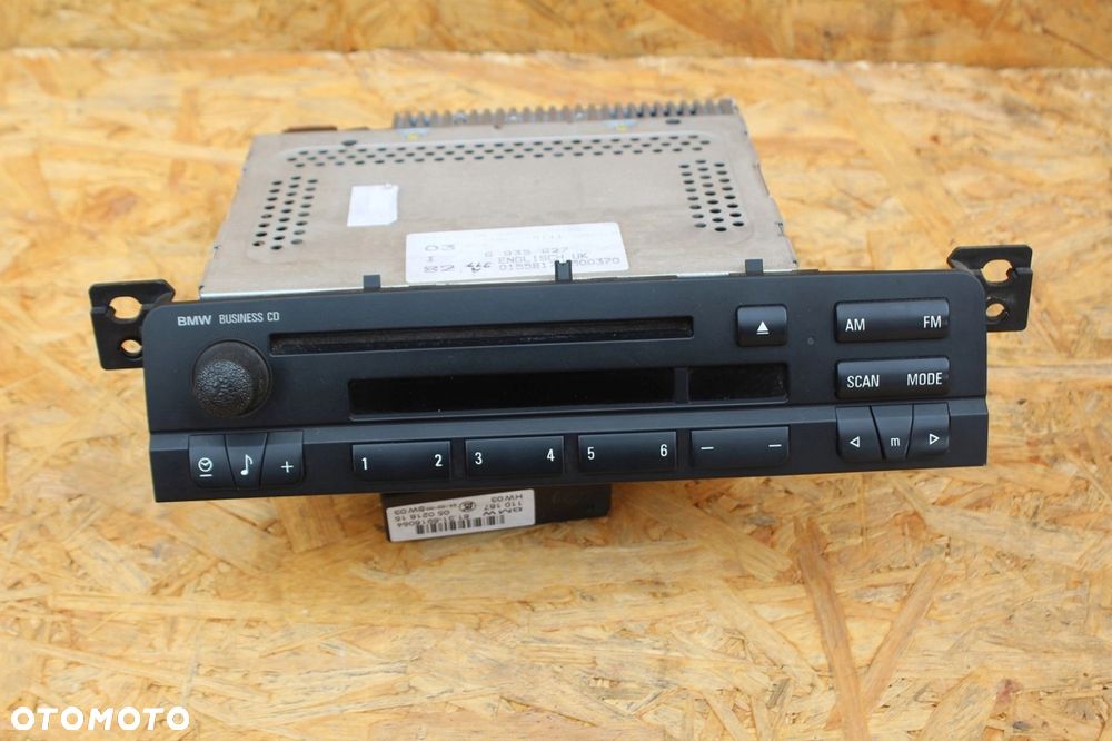 Radio BMW e46 BUSINESS CD RDS oryginalne 6935627 - 1