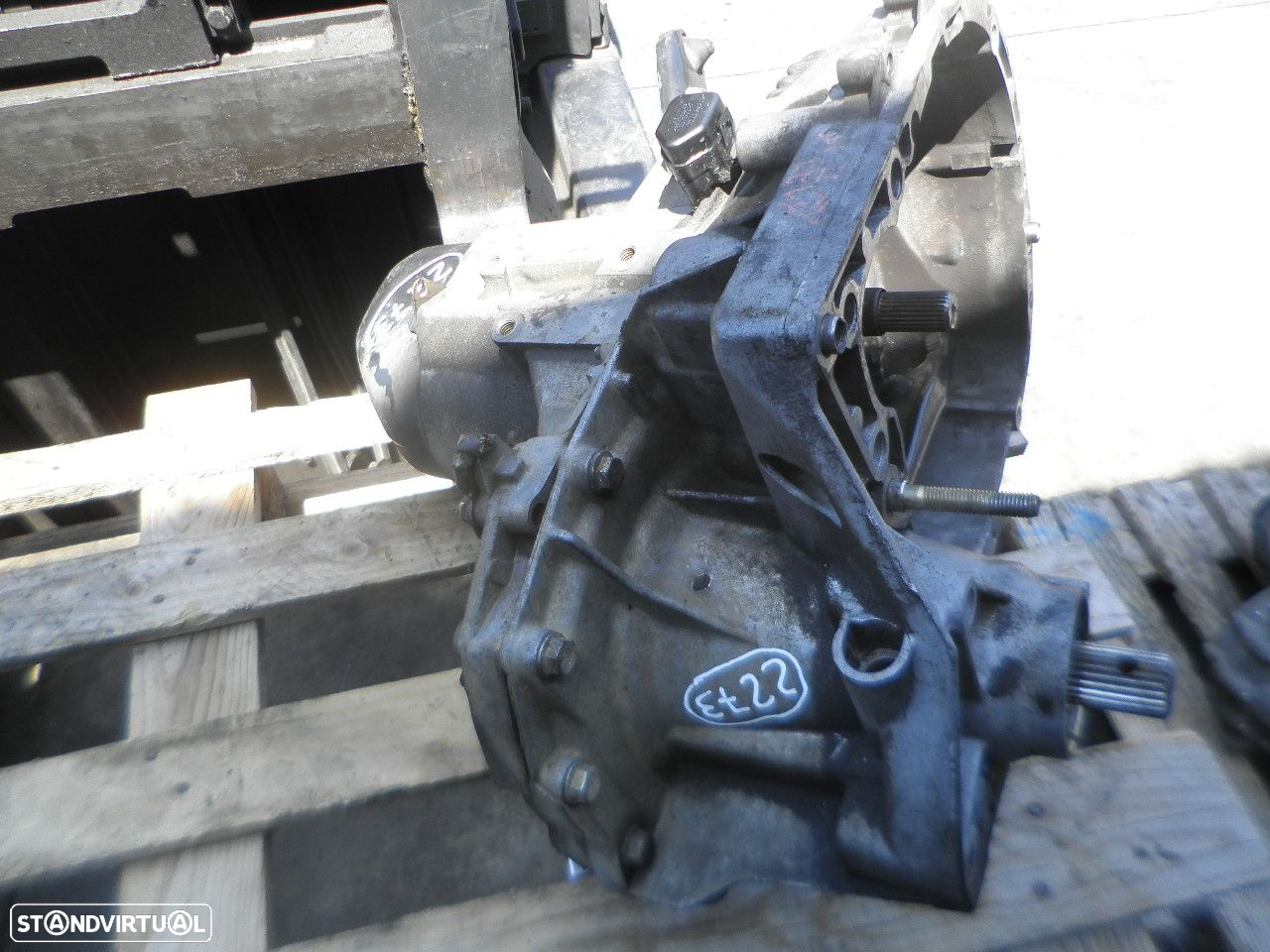 Caixa Velocidades JB1180 RENAULT CLIO 2 1998 1.9D 65CV 3P BRANCO GASOLINA 5 VELOCIDADES - 2