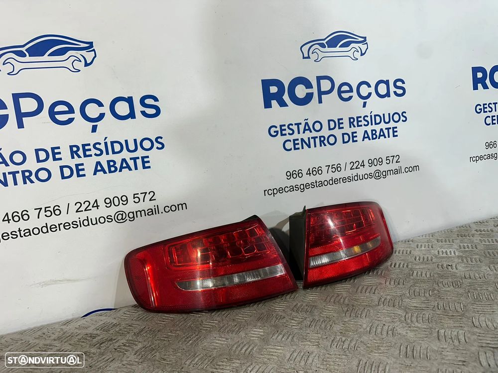 .Conjunto Farolim Tras Traseiro Esquerdo Direito Original Audi A4 B8 8K Carrinha Avant Allroad LED 8K9945095B 8K9945096B 2007 - 2015 - 2