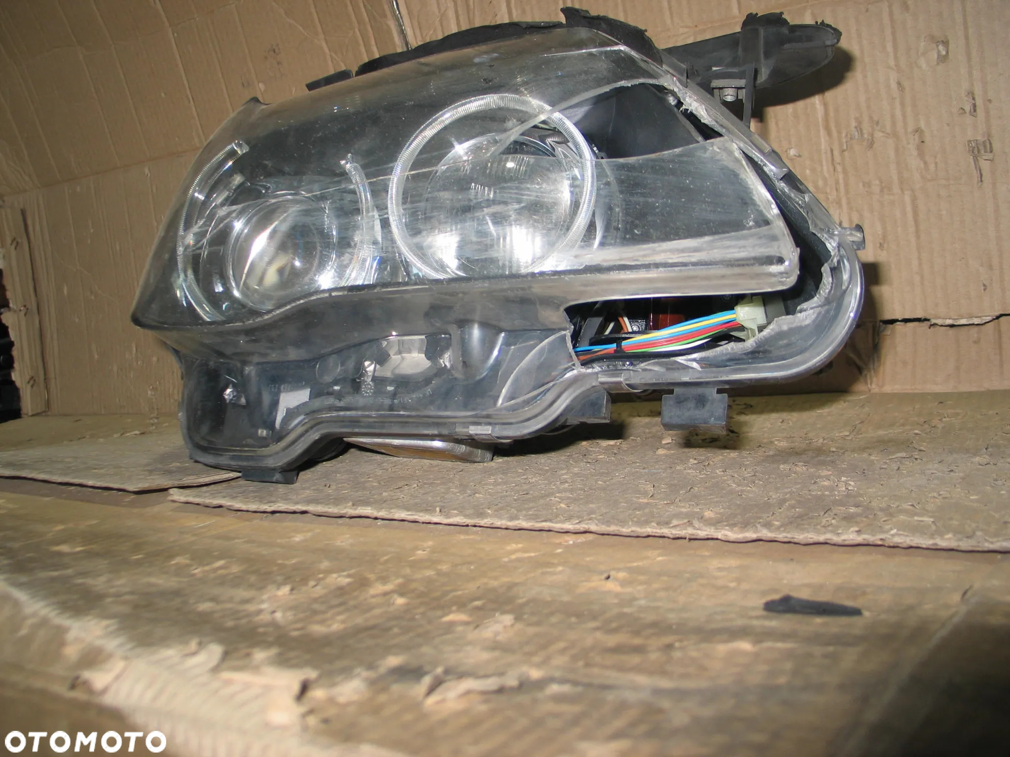lampa przod xenon dynamic bmw 7 E65 lci lift 6937232 europa - 9